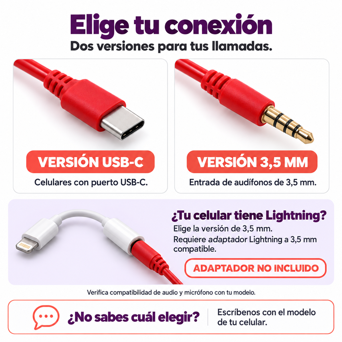 AlóPop™ | Auricular retro para celular